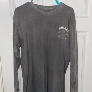 Miami Beach, FL long sleeve shirt - large